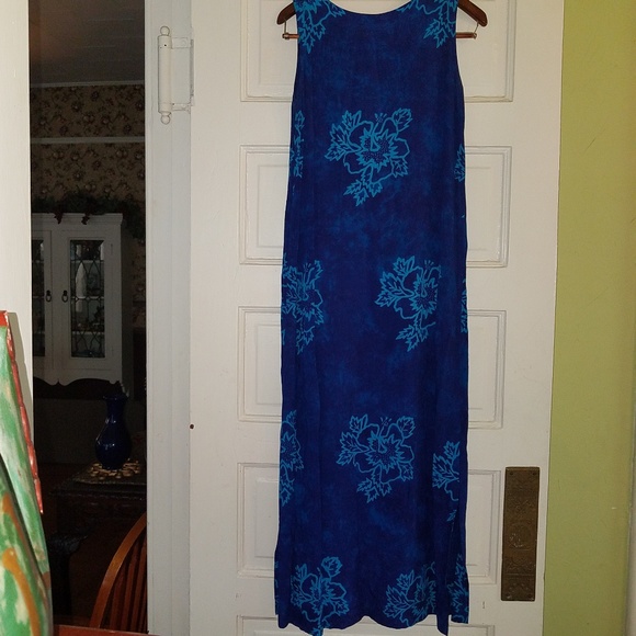 🌺 Urban Safari sleeveless Hawaiian maxi dress 🌺 - Picture 2 of 5